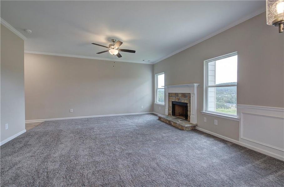 Spacious, unfurnished interior of a new home in , Cartersville (Image 9). Spacious, unfurnished interior of a new home in , Cartersville (Image 9).