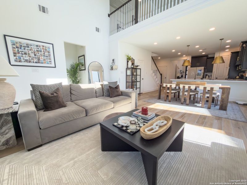 Furnished interior view inside a new home in , Kyle (Image 10). Furnished interior view inside a new home in , Kyle (Image 10).