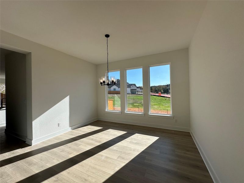 Casual Dining off of Kitchen