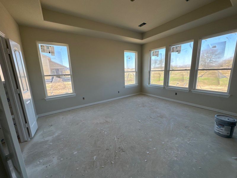 In-progress construction of a new home in Fairview Meadows, New Fairview, TX (Image 9).