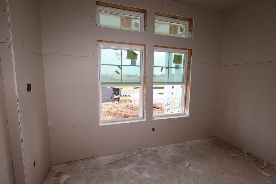 In-progress construction of a new home in Legacy - Retreat Collection, League City, TX (Image 19).