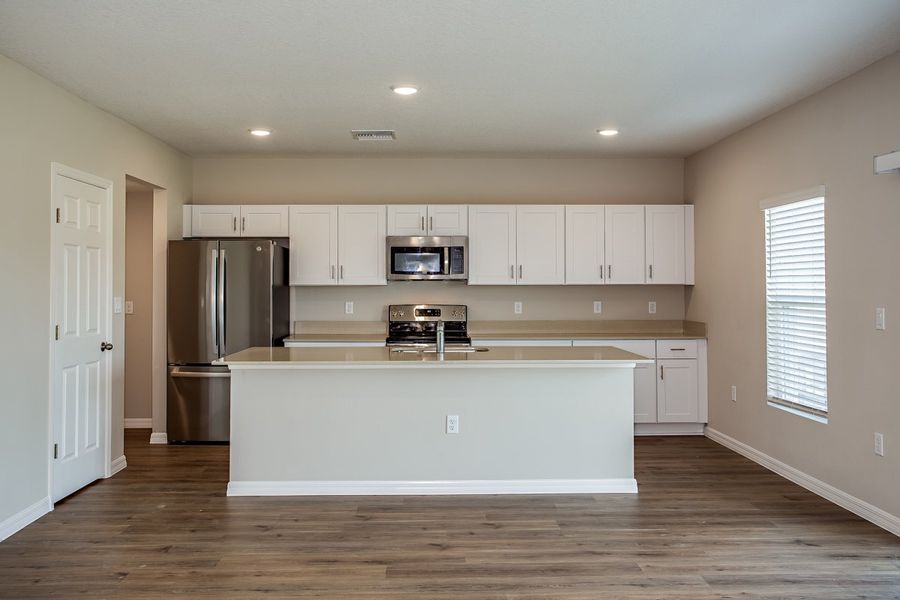 Furnished interior view inside a new home in Crosswinds, Haines City (Image 4).
