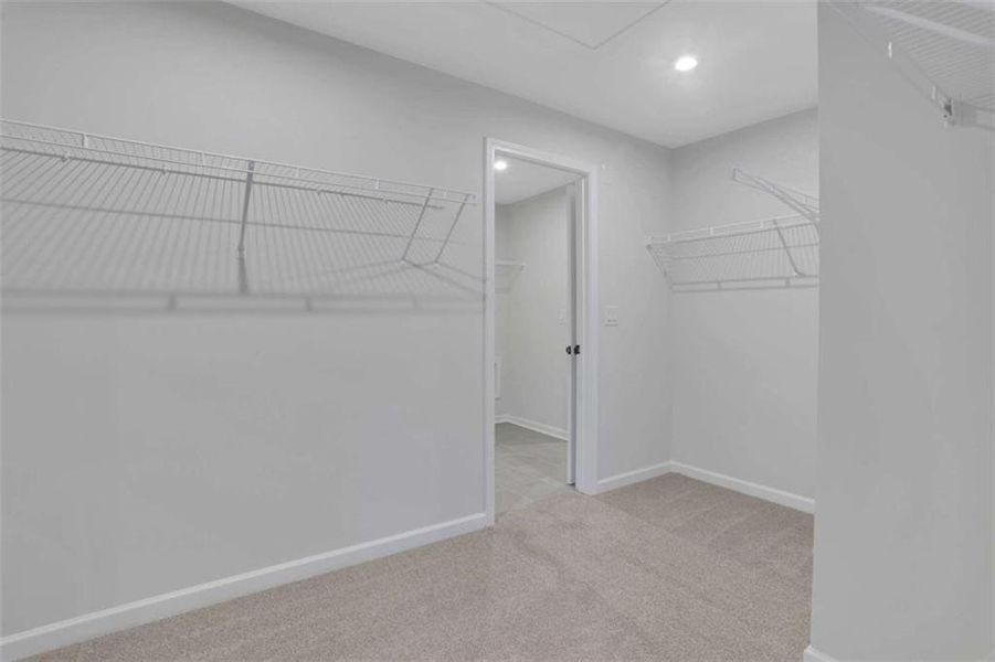 Spacious, unfurnished interior of a new home in The Paddocks at Doc Hughes, Buford (Image 43).