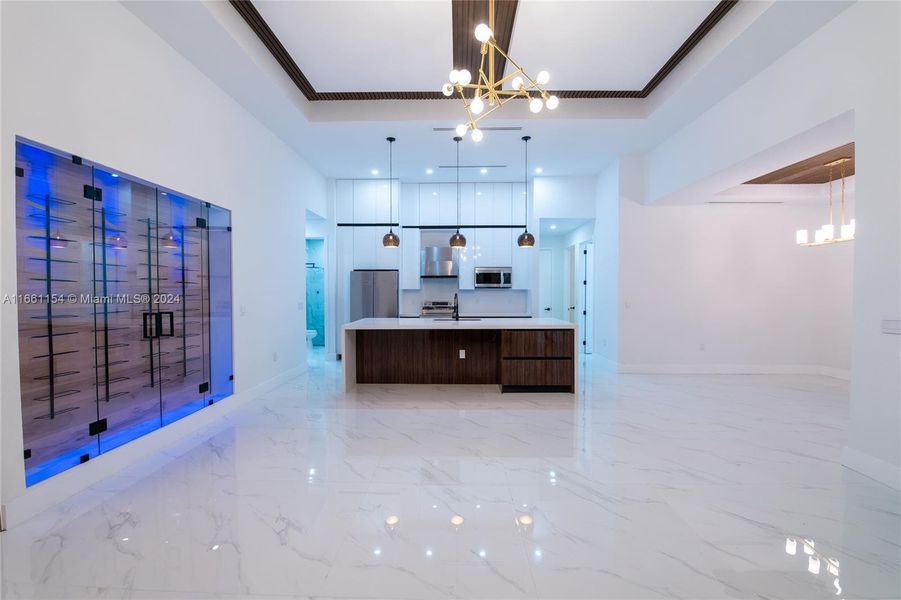 Furnished interior view inside a new home in , Cape Coral (Image 7).