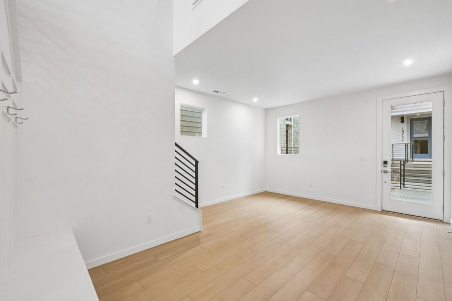 Spacious, unfurnished interior of a new home in Parkside at Victory Ridge, Colorado Springs (Image 40).