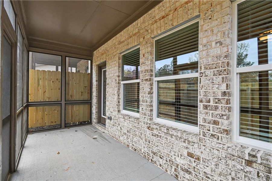 Exterior details and patio area of a home in , Norcross (Image 4).