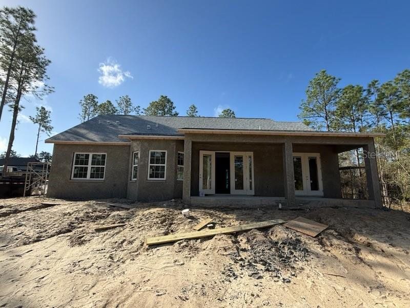 In-progress construction of a new home in , Weeki Wachee, FL (Image 4).