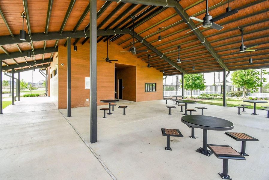 PICNIC PAVILLION AREA...