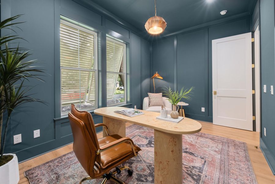 Furnished interior view inside a new home in , Mount Pleasant (Image 12).