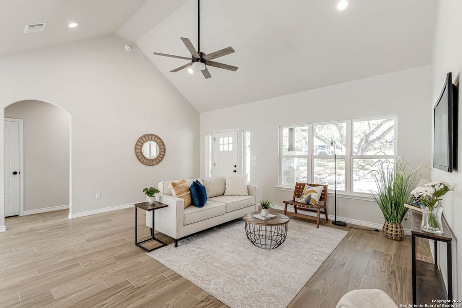 Furnished interior view inside a new home in , Canyon Lake (Image 11). Furnished interior view inside a new home in , Canyon Lake (Image 11).