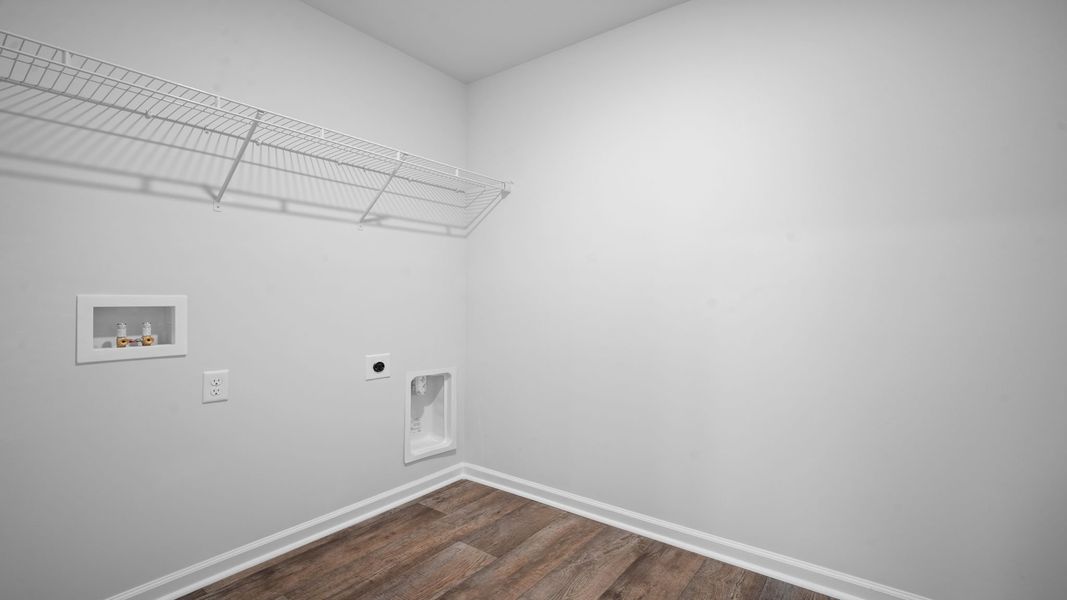 Spacious, unfurnished interior of a new home in Holly Oaks, Statesboro (Image 23).