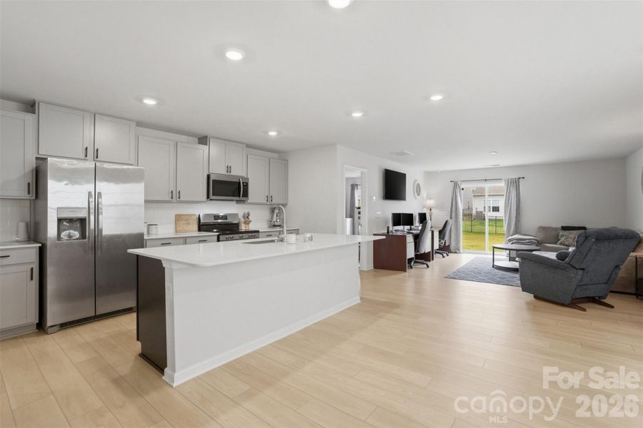 Furnished interior view inside a new home in Legacy Ridge, Catawba (Image 11).