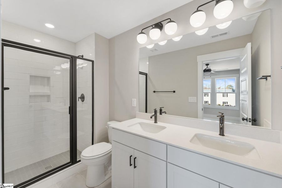 Furnished interior view inside a new home in Renaissance Place, Greenville (Image 7).