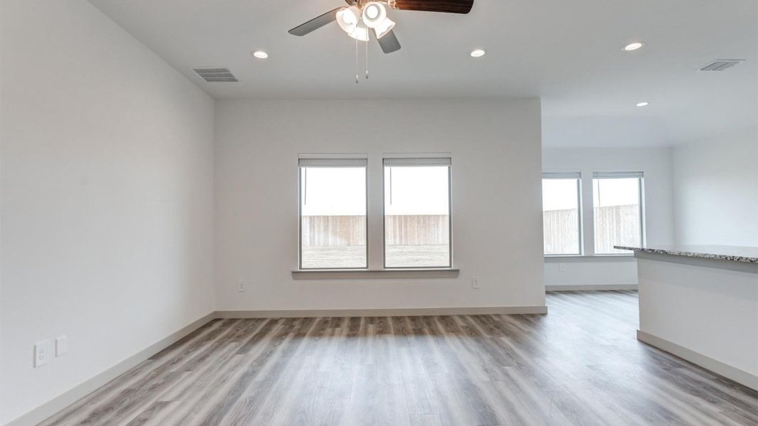 Representative unfurnished interior of a home built from the The Ashburn by D.R. Horton in Allen Farms, Lubbock (Image 15).