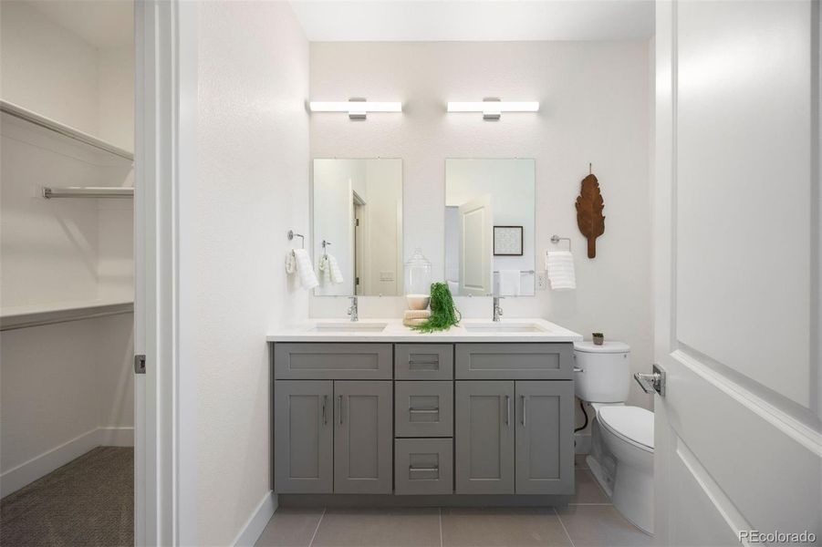 Furnished interior view inside a new home in , Arvada (Image 23).