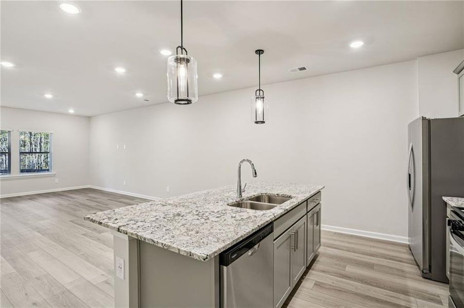 Furnished interior view inside a new home in , Conyers (Image 10).