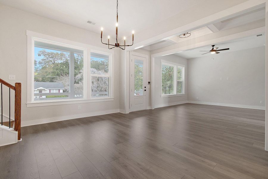 Spacious, unfurnished interior of a new home in Mount Pleasant Homes, Mount Pleasant (Image 11).
