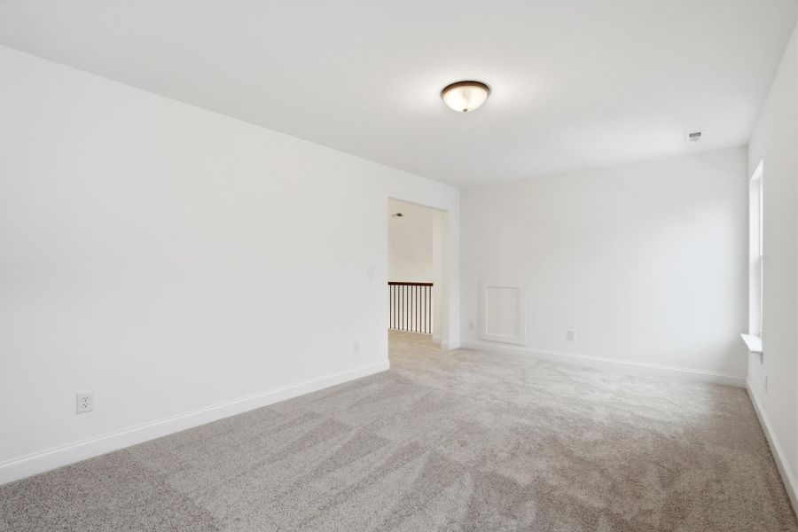 Spacious, unfurnished interior of a new home in Rone Creek, Waxhaw (Image 56).