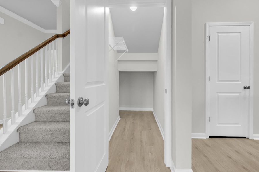 Spacious, unfurnished interior of a new home in Central Creek, Goose Creek (Image 30). Spacious, unfurnished interior of a new home in Central Creek, Goose Creek (Image 30).