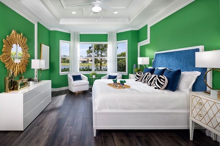 Representative furnished interior of a home built from the Schefflera by Minto Communities in Westlake, Loxahatchee (Image 10).