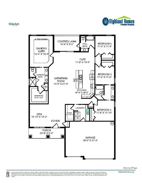 Waylyn - Home Layout
