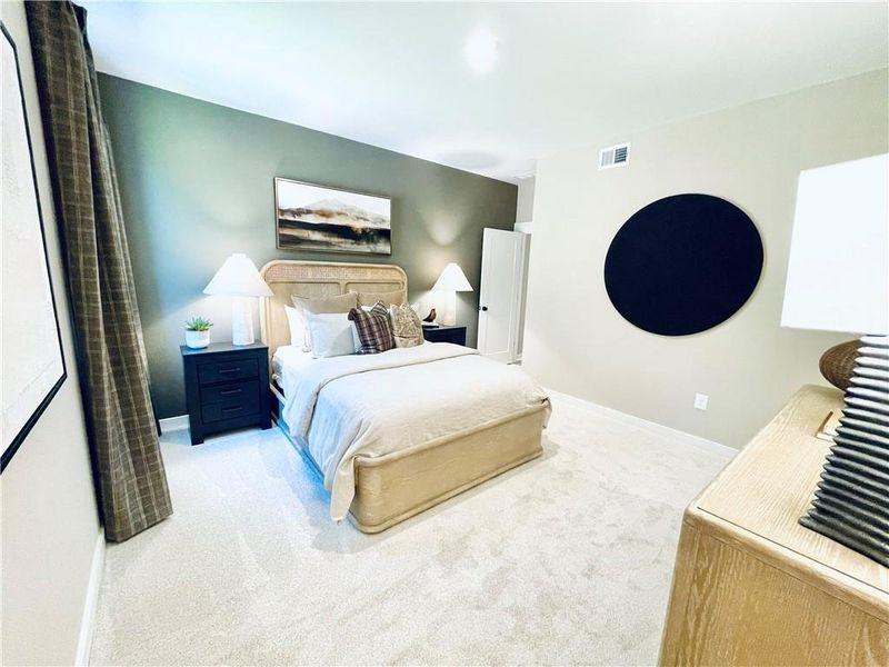 Furnished interior view inside a new home in Hopewell Reserve, Cumming (Image 41). Furnished interior view inside a new home in Hopewell Reserve, Cumming (Image 41).