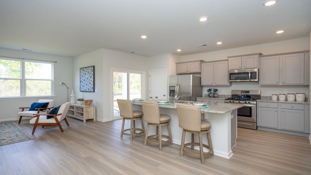 Representative furnished interior of a home built from the KERRY by D.R. Horton in Lochaven, Conway (Image 14).