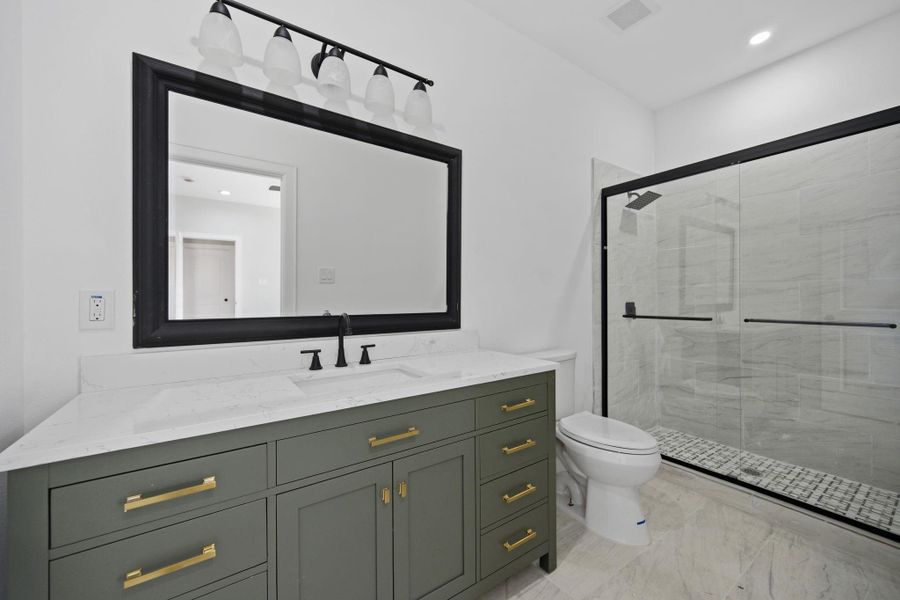 Furnished interior view inside a new home in , Shepherd (Image 6).