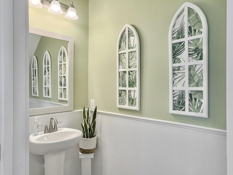 Furnished interior view inside a new home in Hewing Farms, Summerville (Image 15). Furnished interior view inside a new home in Hewing Farms, Summerville (Image 15).