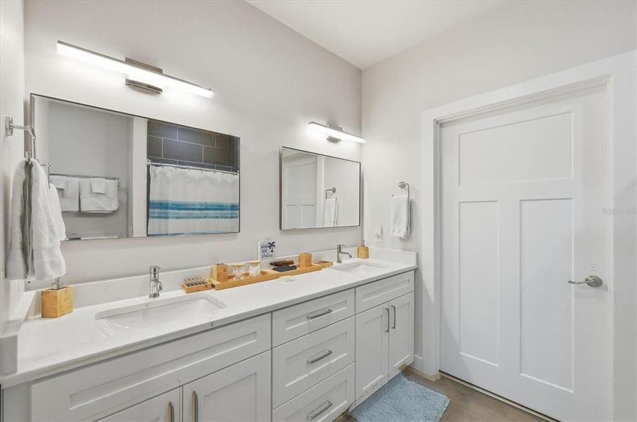 Furnished interior view inside a new home in , Placida (Image 27).