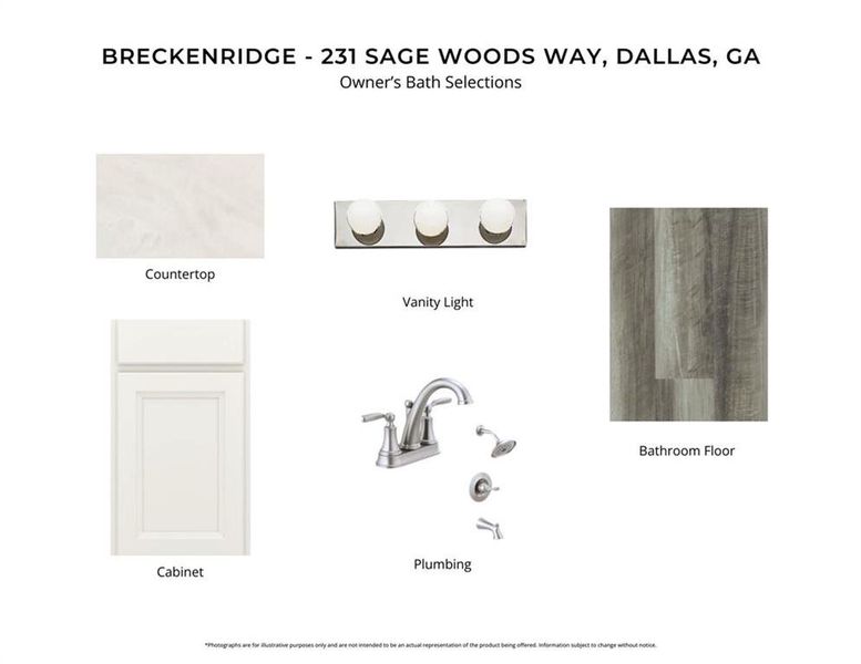 Sample of building materials used in homes in Sage Woods, Dallas (Image 3).