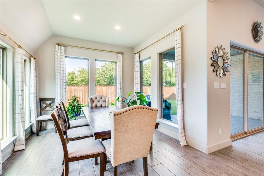 Furnished interior view inside a new home in , Haslet (Image 5).
