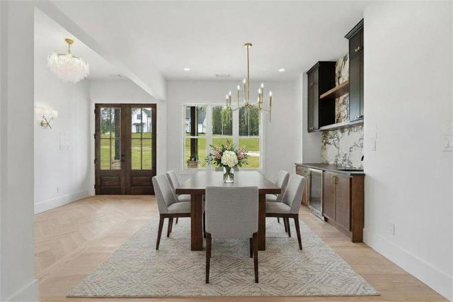 Furnished interior view inside a new home in , Newnan (Image 20). Furnished interior view inside a new home in , Newnan (Image 20).