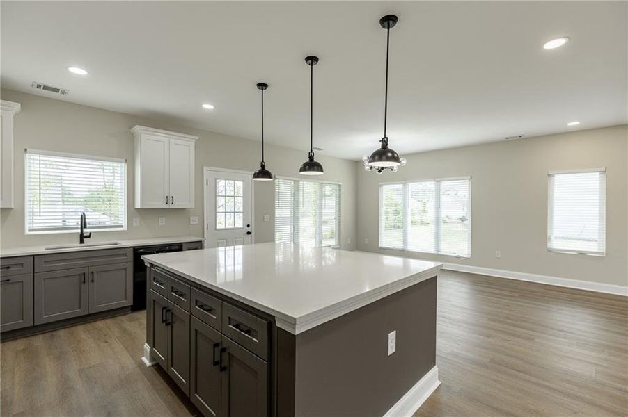 Furnished interior view inside a new home in , Toccoa (Image 8).