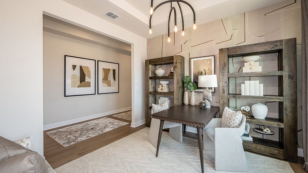 Furnished interior view inside a new home in Lochside, Mount Dora (Image 14).
