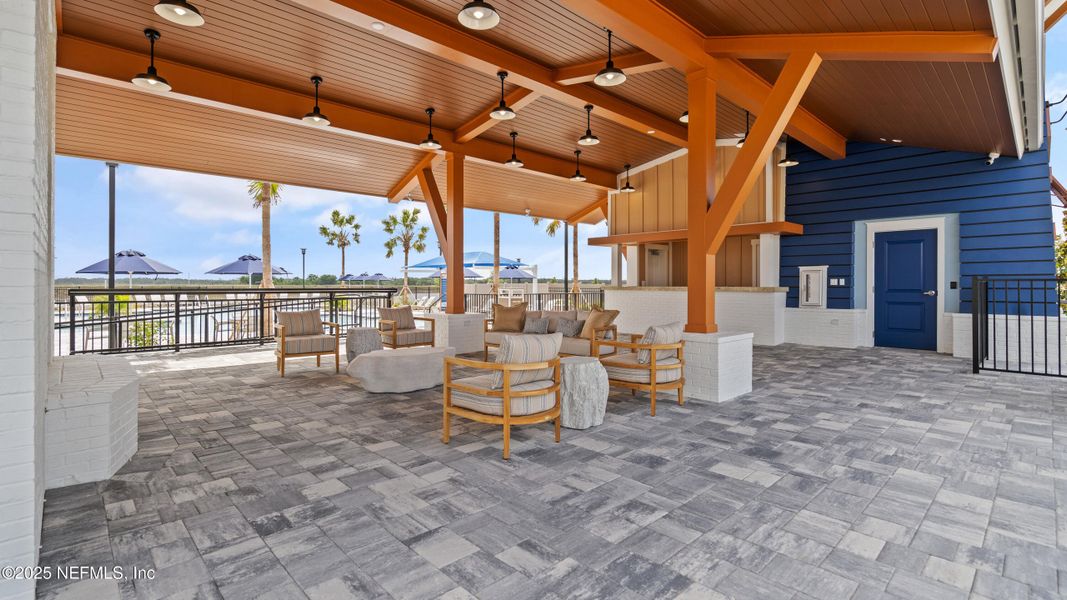 Furnished interior view inside a new home in Lakes at Bella Lago - Signature Series, Green Cove Springs (Image 15).