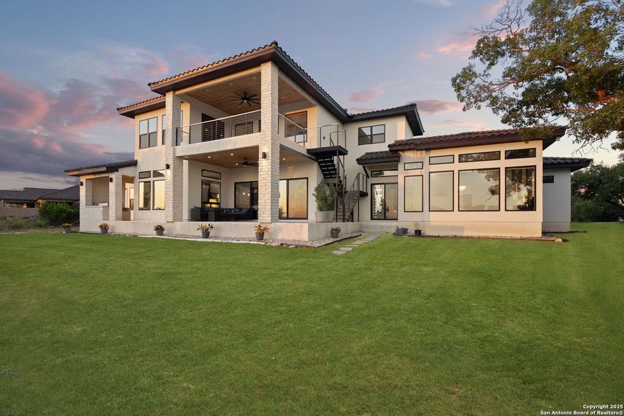 Front exterior of a new home in , Spring Branch, TX, highlighting curb appeal (Image 22).