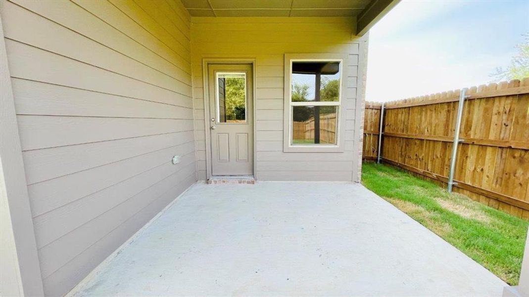 Covered back Patio Covered back Patio