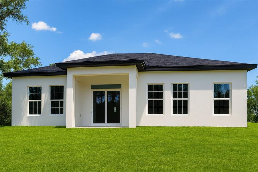 Exterior details and patio area of a home in , Kissimmee (Image 3).