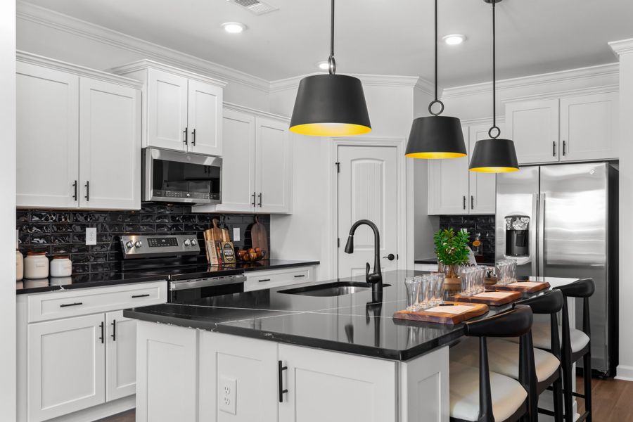 Representative furnished interior of a home built from the The Redbud by Chesapeake Homes in Neill's Pointe, Angier (Image 5).