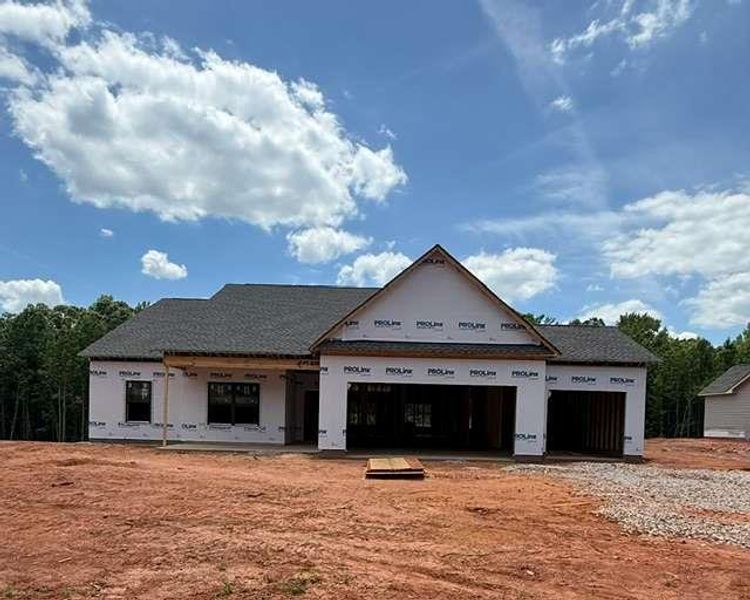 In-progress construction of a new home in Weslyn Park, Social Circle, GA (Image 2). In-progress construction of a new home in Weslyn Park, Social Circle, GA (Image 2).