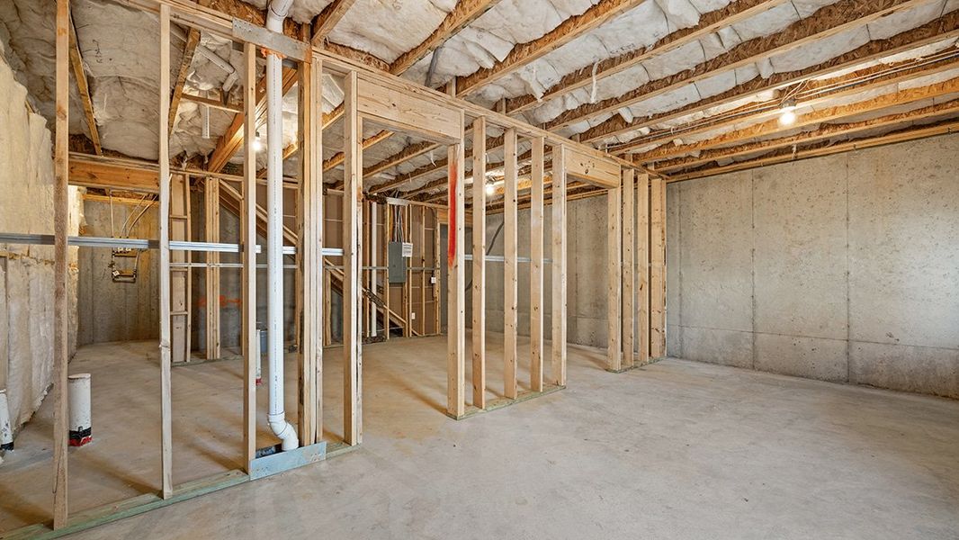 In-progress construction of a new home in Greyton Springs Place, Buford, GA (Image 43).