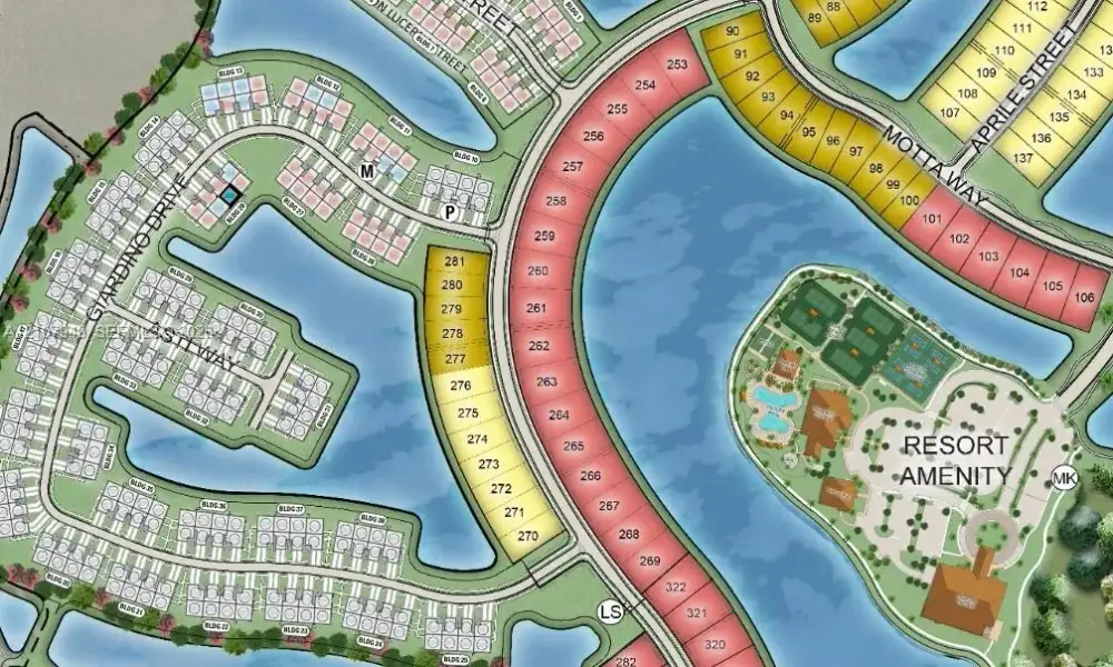 15352 Giardino Drive Unit 202 Site Map