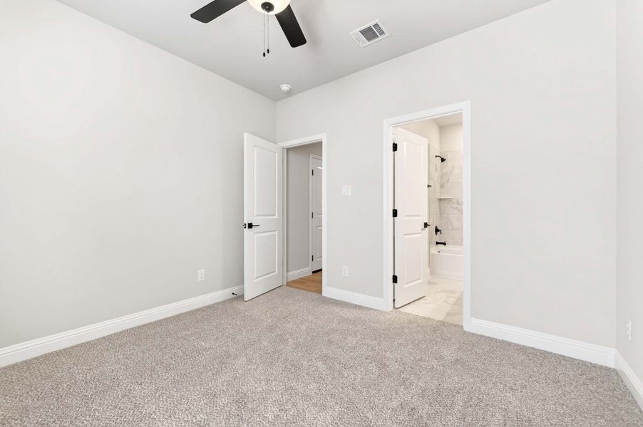 Representative unfurnished interior of a home built from the The Holly M by Davidson Homes LLC in Mercer Meadows, Royse City (Image 33).