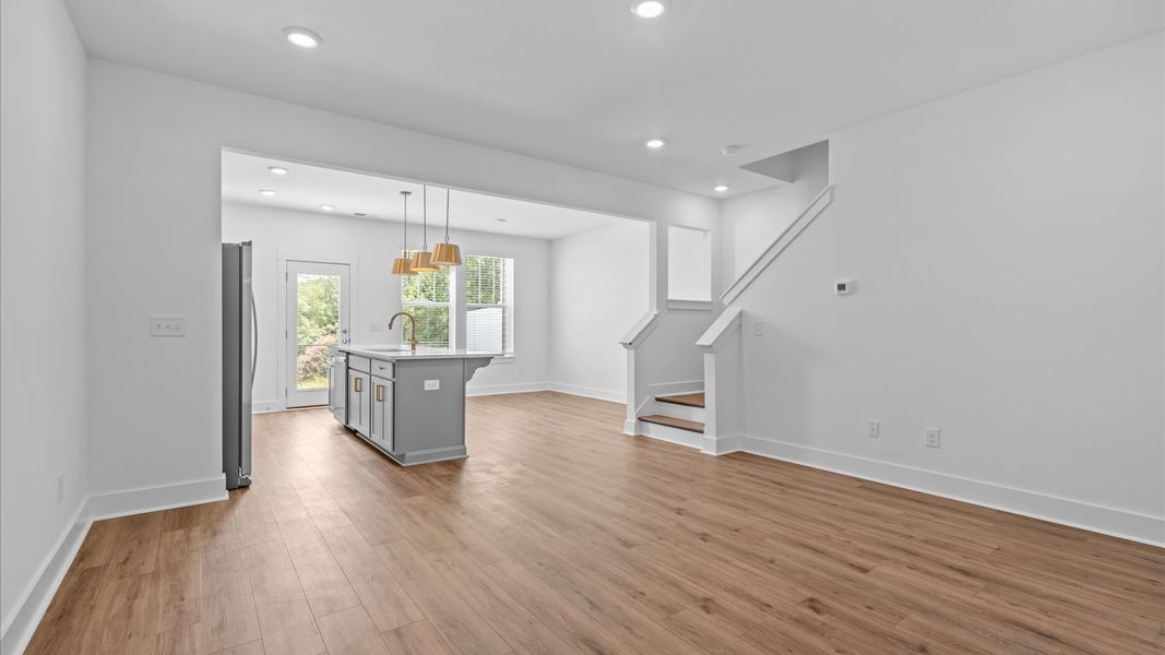 Furnished interior view inside a new home in Saluda Crossing, Piedmont (Image 4).