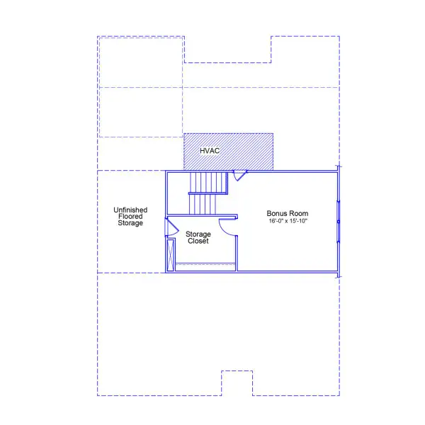 2D floor plan layout of this home in Rich Square, Ash, NC (Image 3).