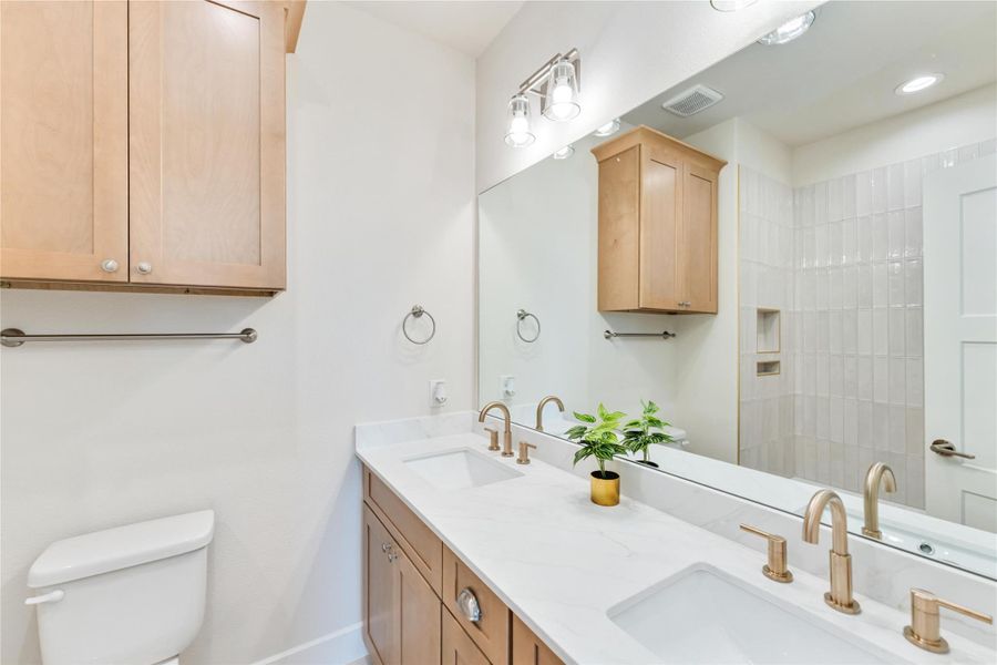 Furnished interior view inside a new home in , Houston (Image 6).