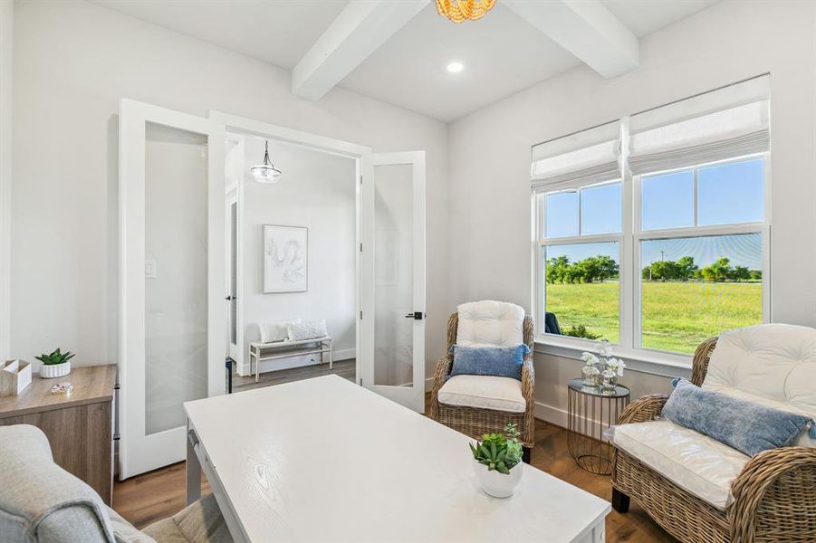Furnished interior view inside a new home in , Leonard (Image 26).