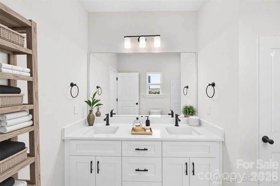 Furnished interior view inside a new home in , Kings Mountain (Image 16).