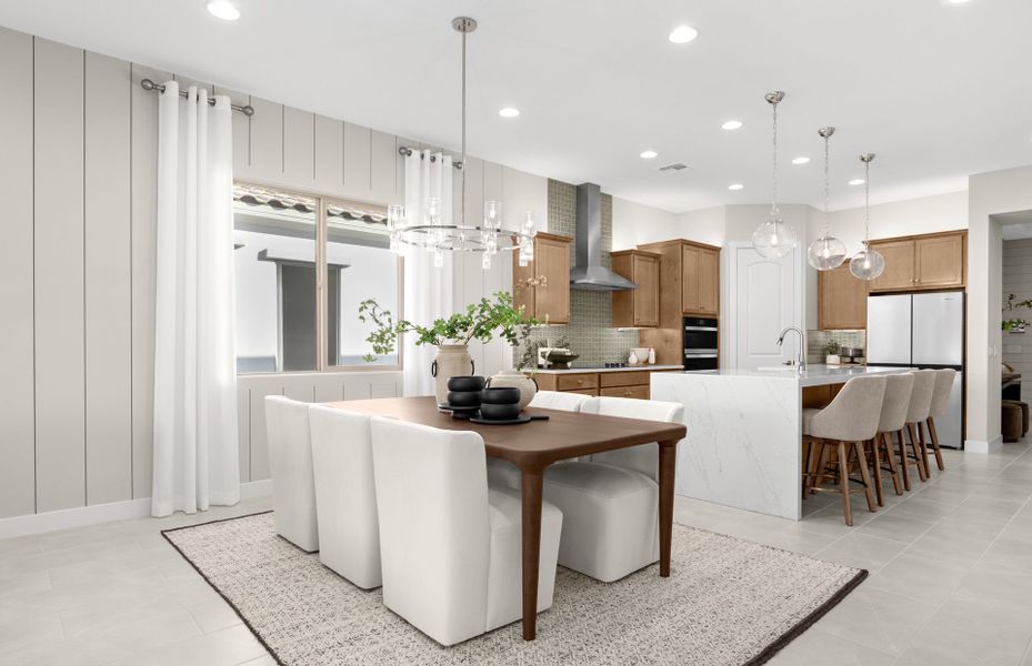 Representative furnished interior of a home built from the Haskell by Pulte Homes in Regent Hills - Meadow Series, Buckeye (Image 7).